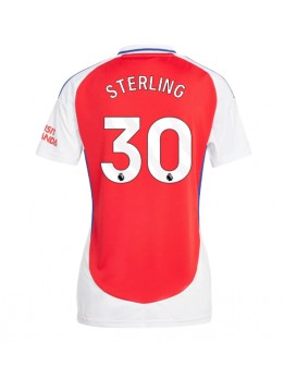 Arsenal Raheem Sterling #30 Zenski Domaci Dres 2024-25 Kratak Rukavima